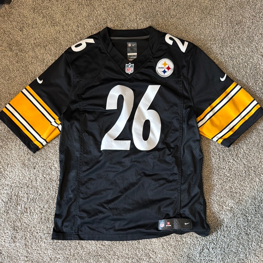 Nike Black and Yellow NFL Jersey